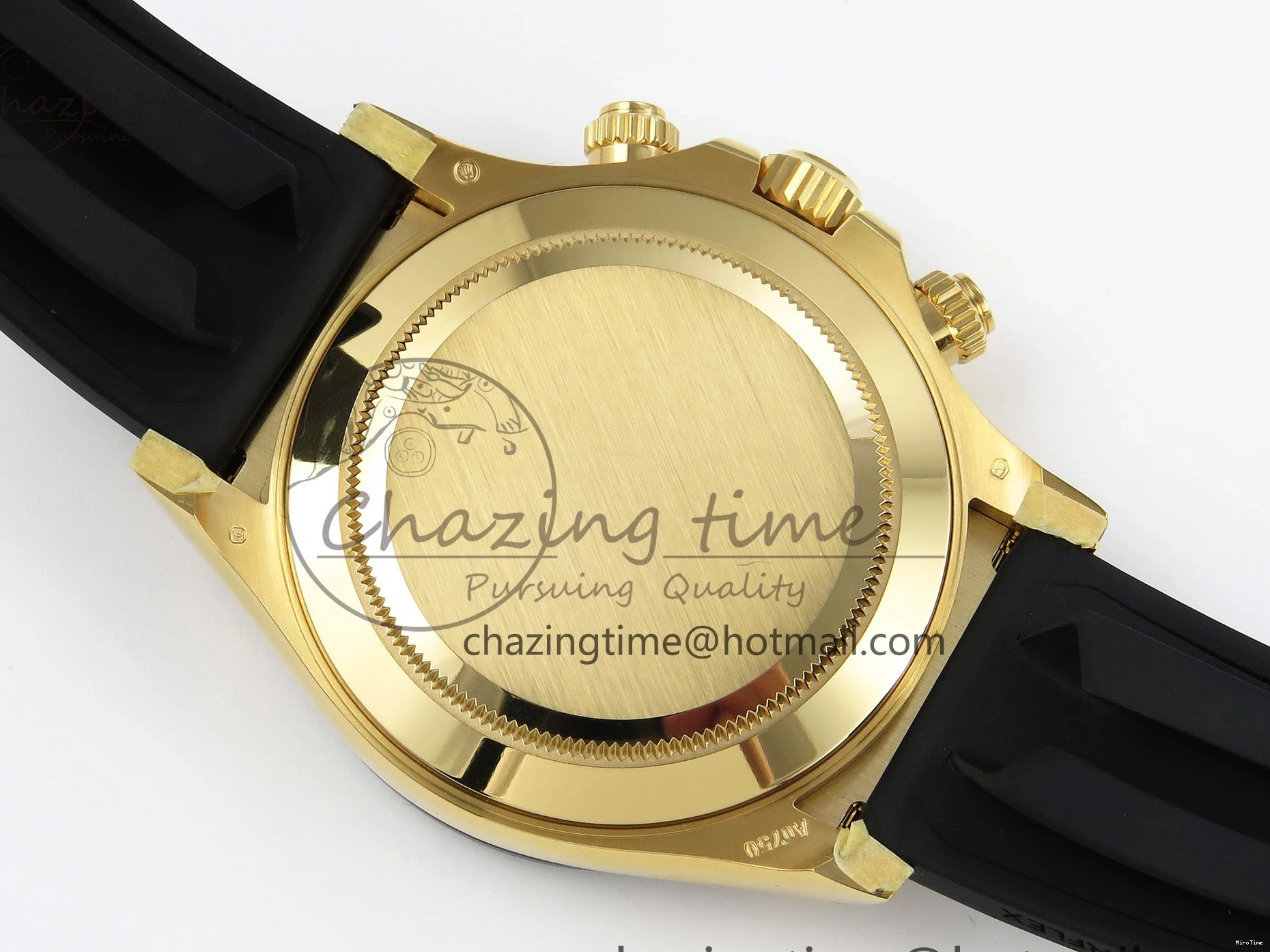 MiroTime 0220 Efficient Daytona 116518 Clean 1:1 Best Edition YG Dial on Oysterflex Rubber Strap SA 1673